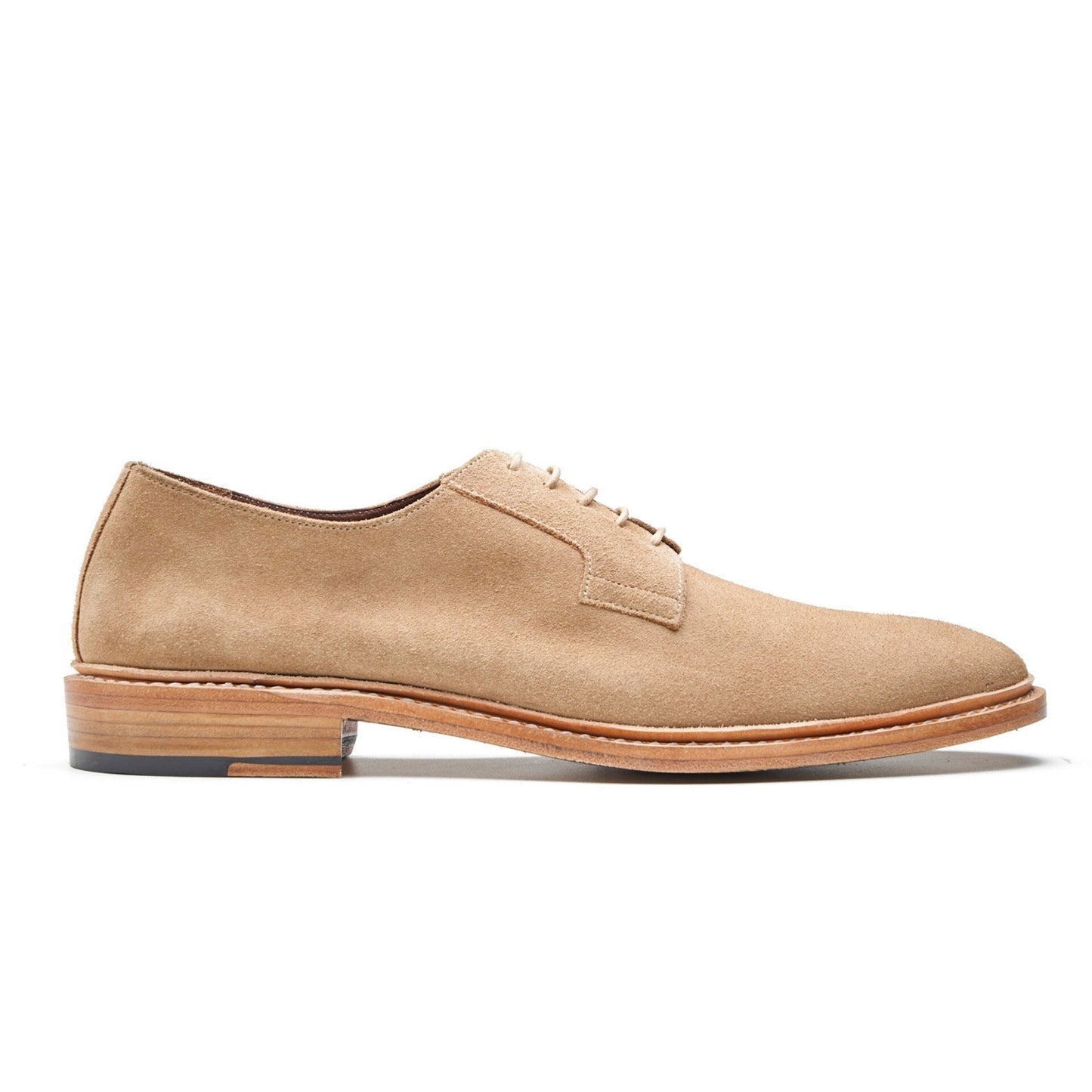 Luke - Derby Blucher - Daim beige