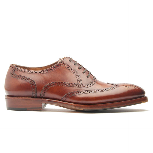 Marcell - Full Brogue Oxford - Bourbon Calf