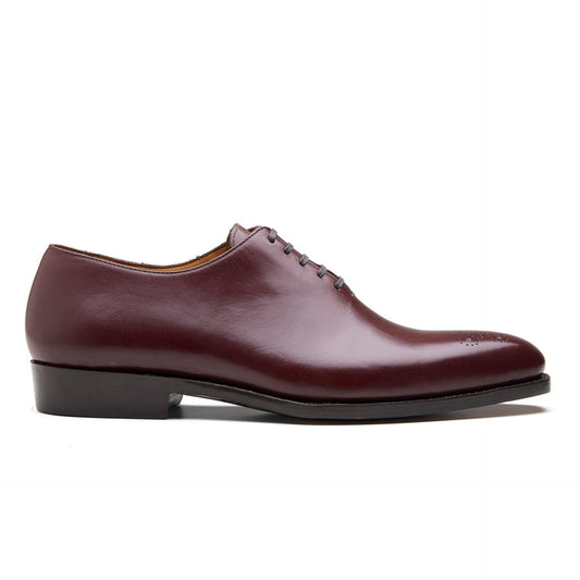Constello - Seamless Whole Cut Oxford - Rosewood Brown Calf
