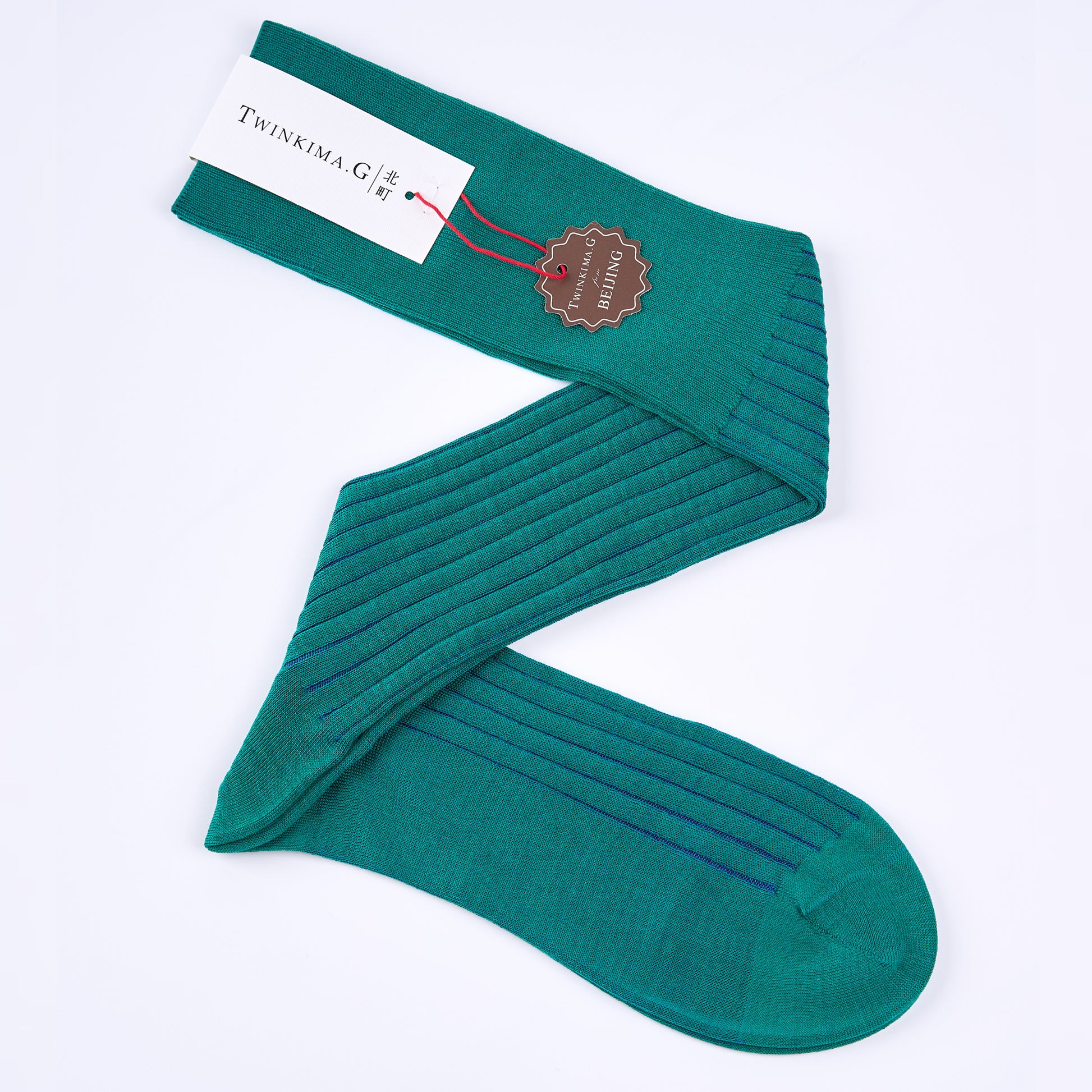 egyptian cotton dress socks Fil d'Ecosse Over The Calf Socks: Egyptian Cotton Birdseye Dress Socks