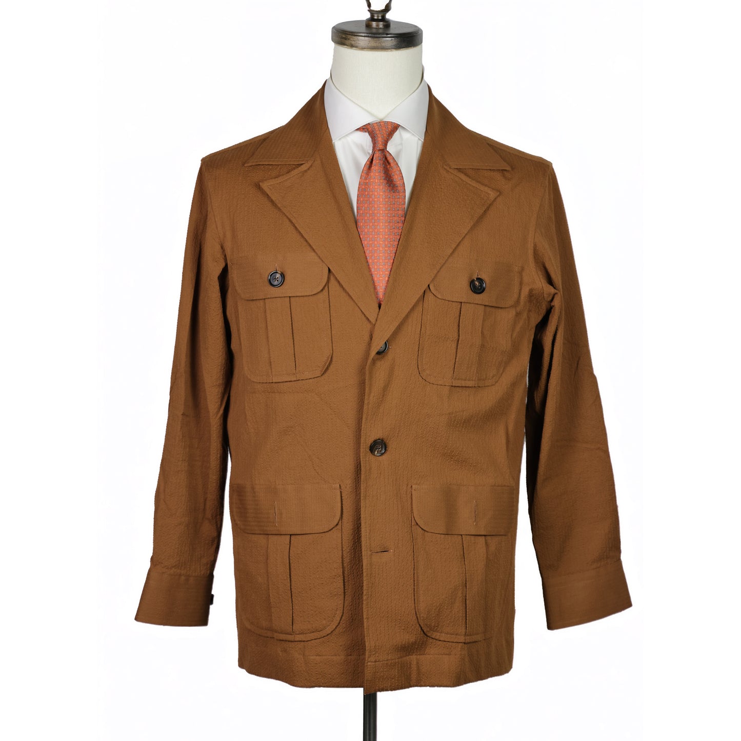 Costume SuitSupply - Chambray bleu à trois boutons