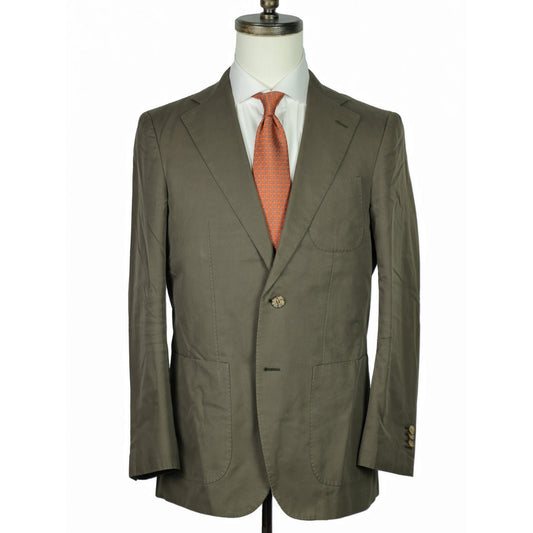 SuitSupply - Two Button Suit - Taupe Cotton