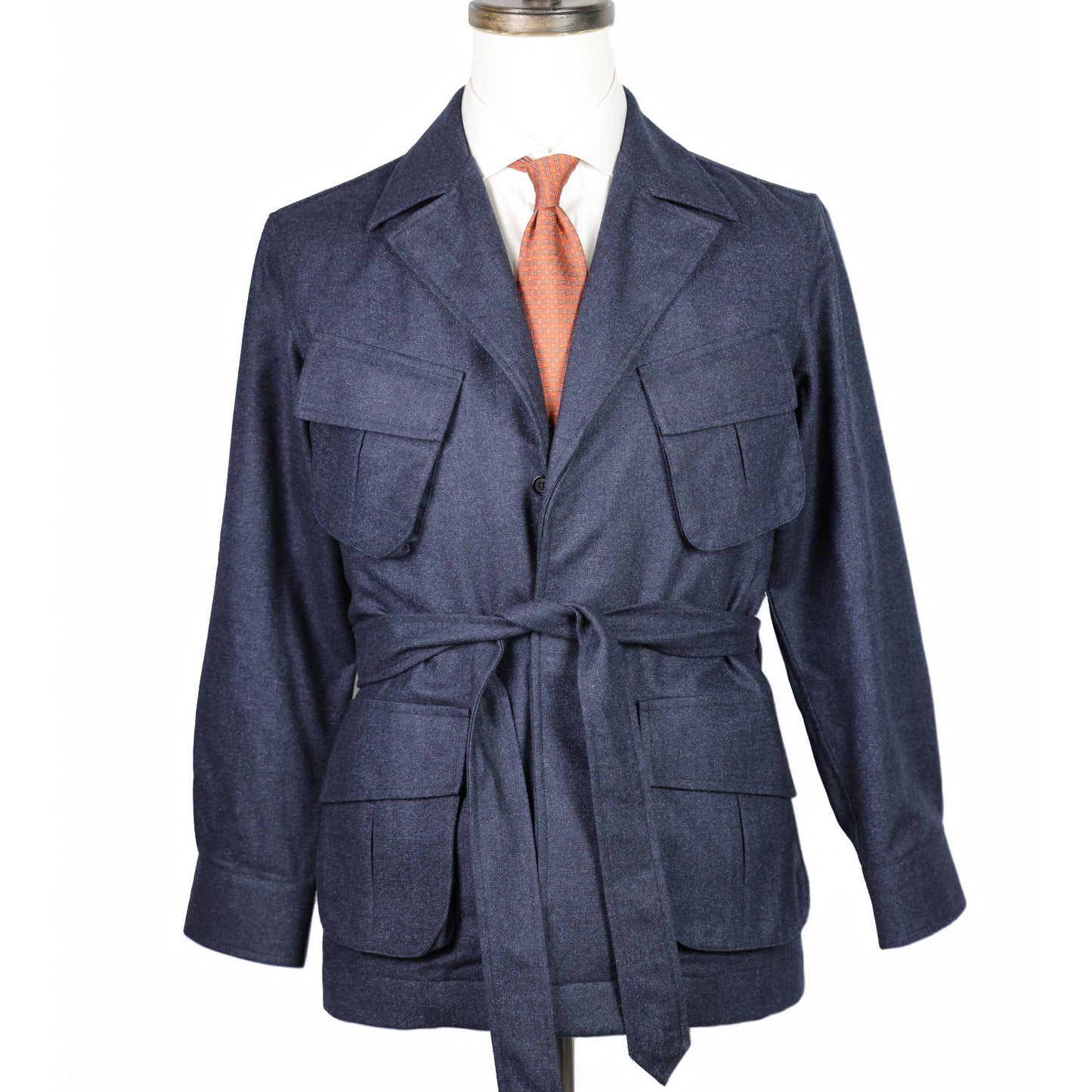 Costume SuitSupply - Chambray bleu à trois boutons