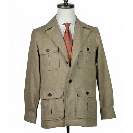 Yeossal - Safari Jacket - Beige Wool