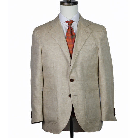 Spier & Mackay - Three Button Sport Coat - Beige Herringbone