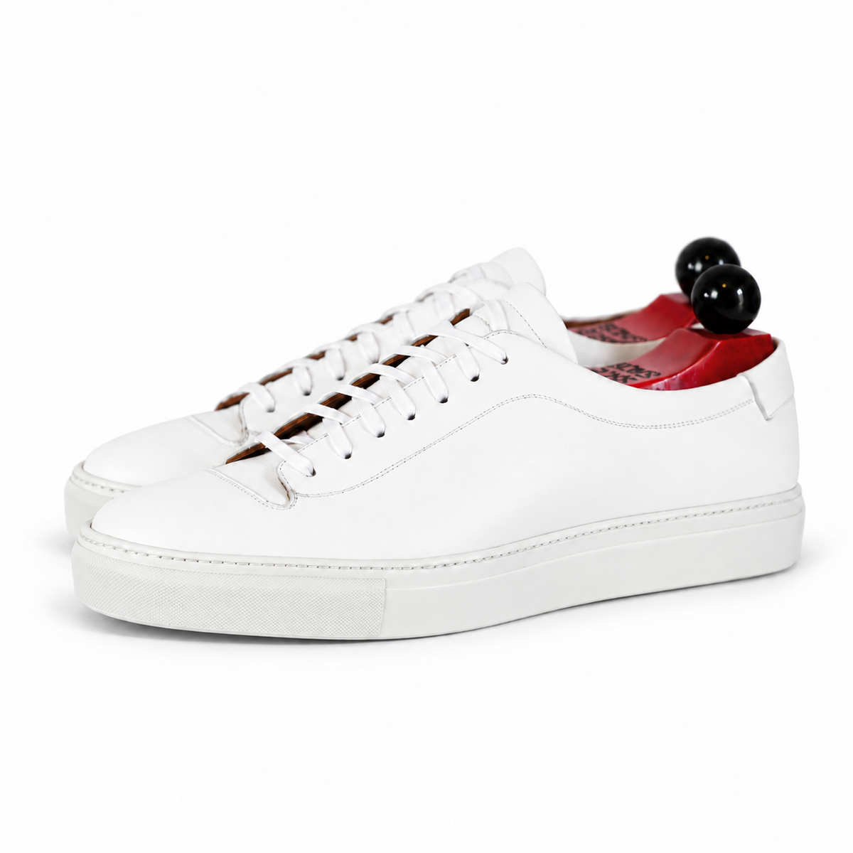 Olympia Sneaker – White Calf