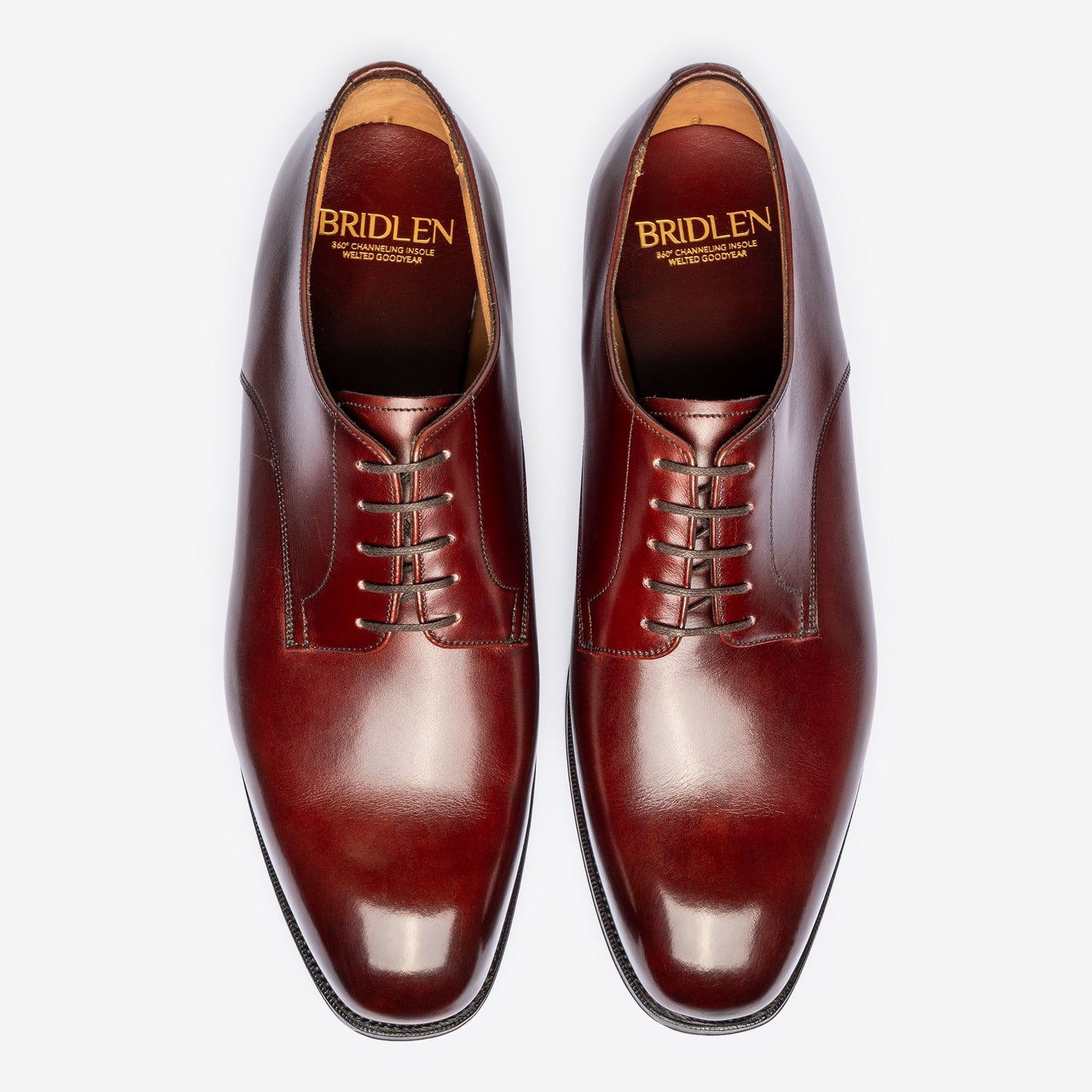 Plain Derby - Burgundy - Char Last - MTO
