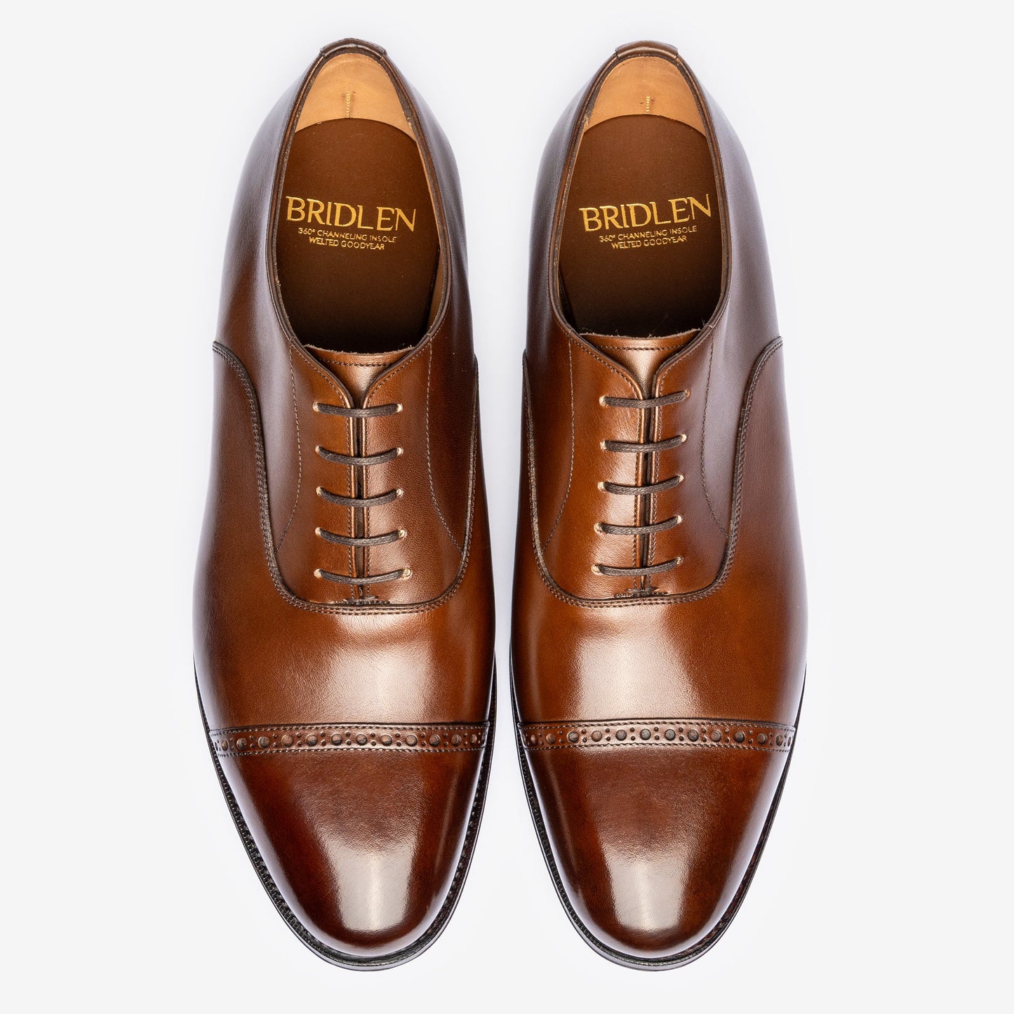 Punch Cap Oxford - Brown - Chip Last - MTO