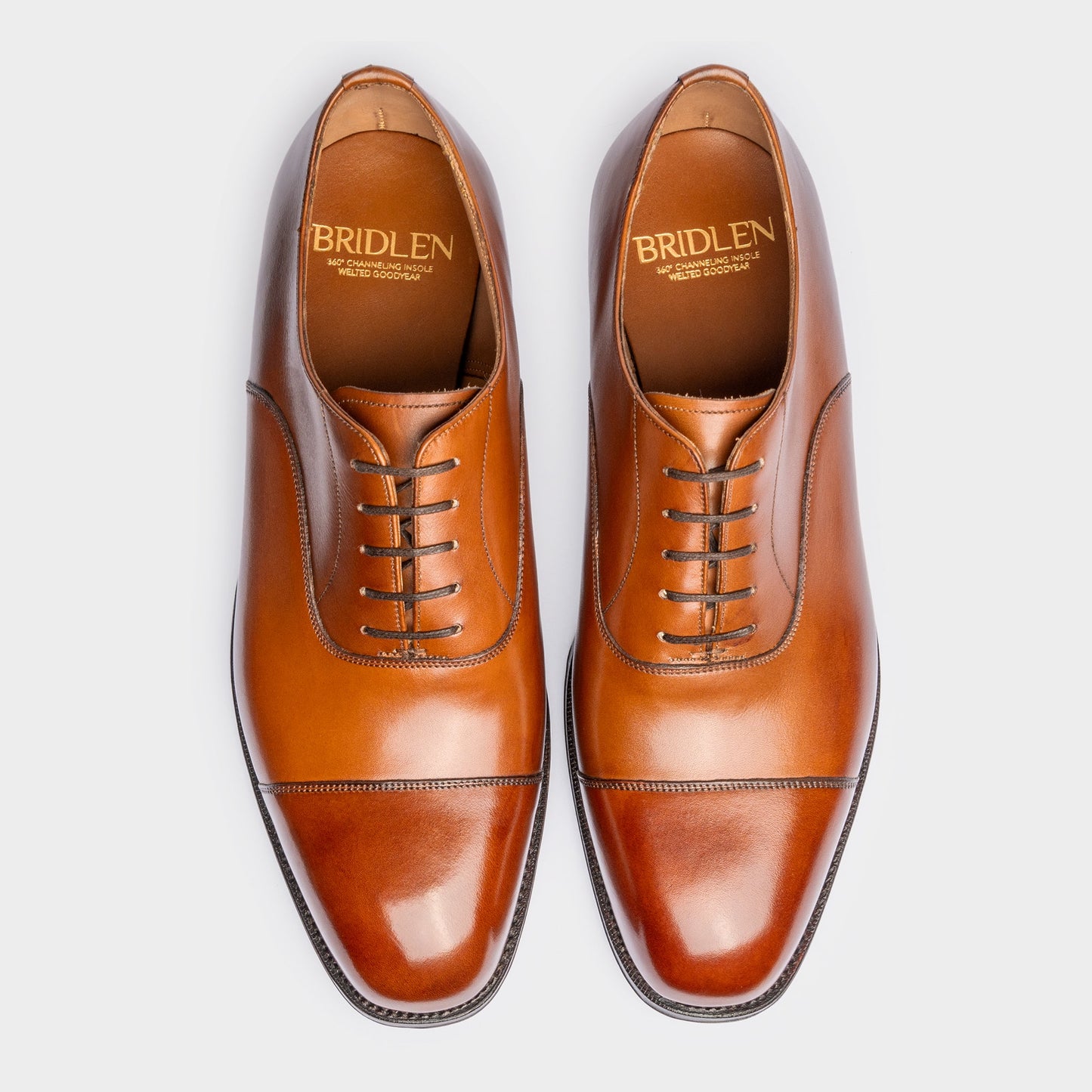 Straight Tip Oxford - Tan - Char Last - MTO