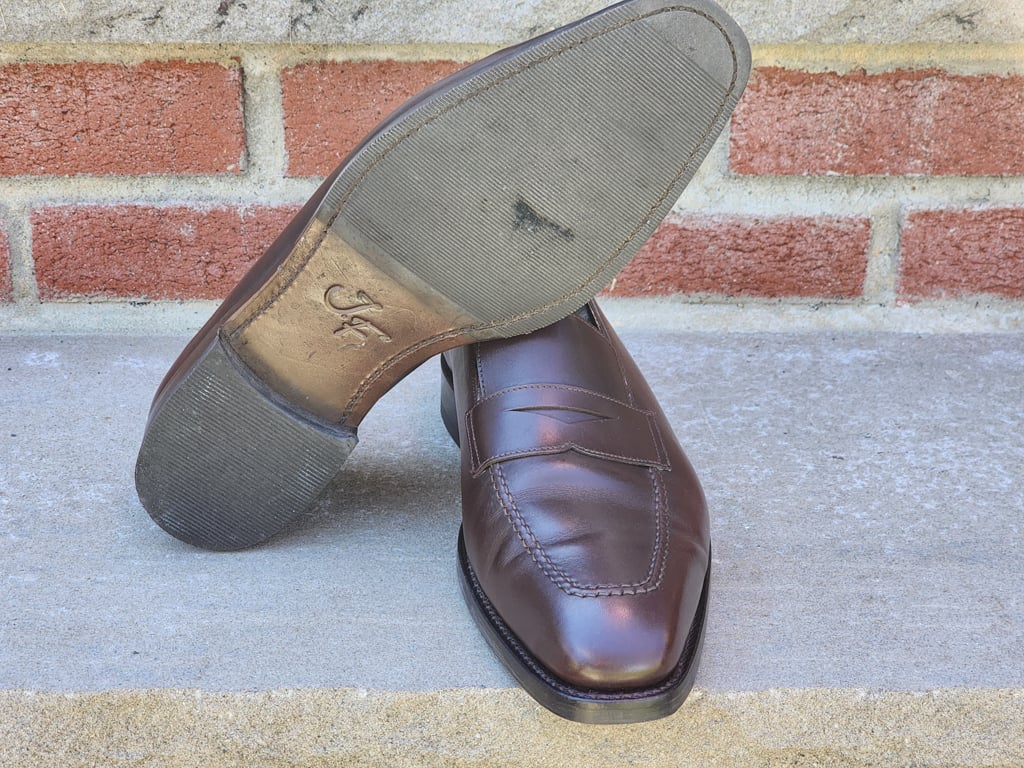 J.FitzPatrick / Brown Penny Loafers image 3
