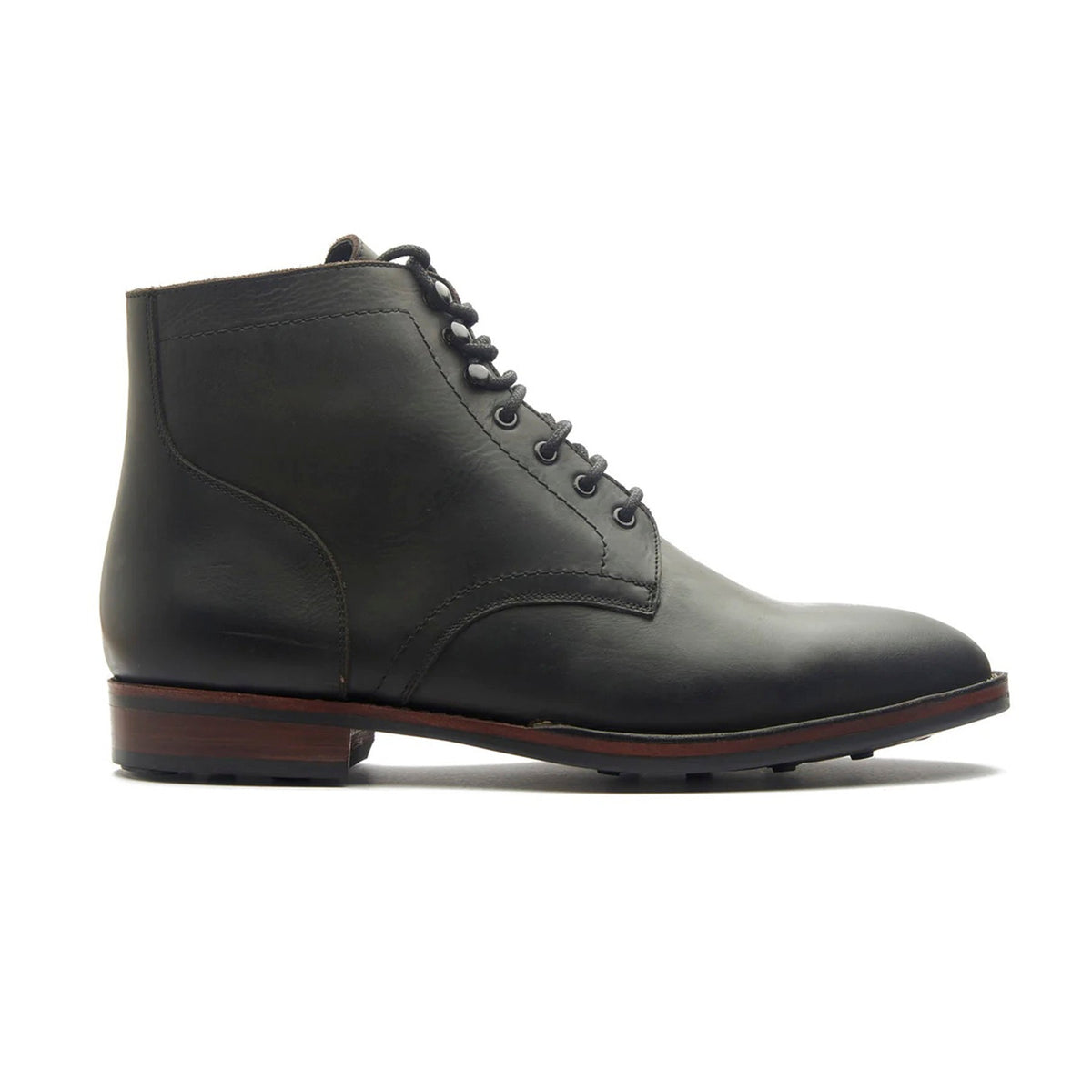 Rudiger – Service Boot – Black Waxy Pull-Up