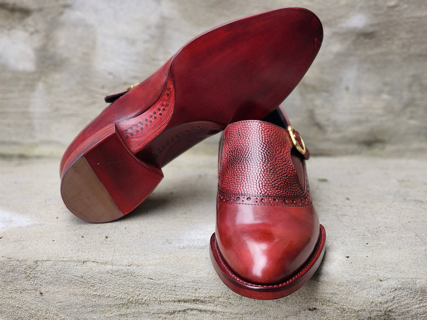 The Last Shoemaker / Berry Monkstrap image 3