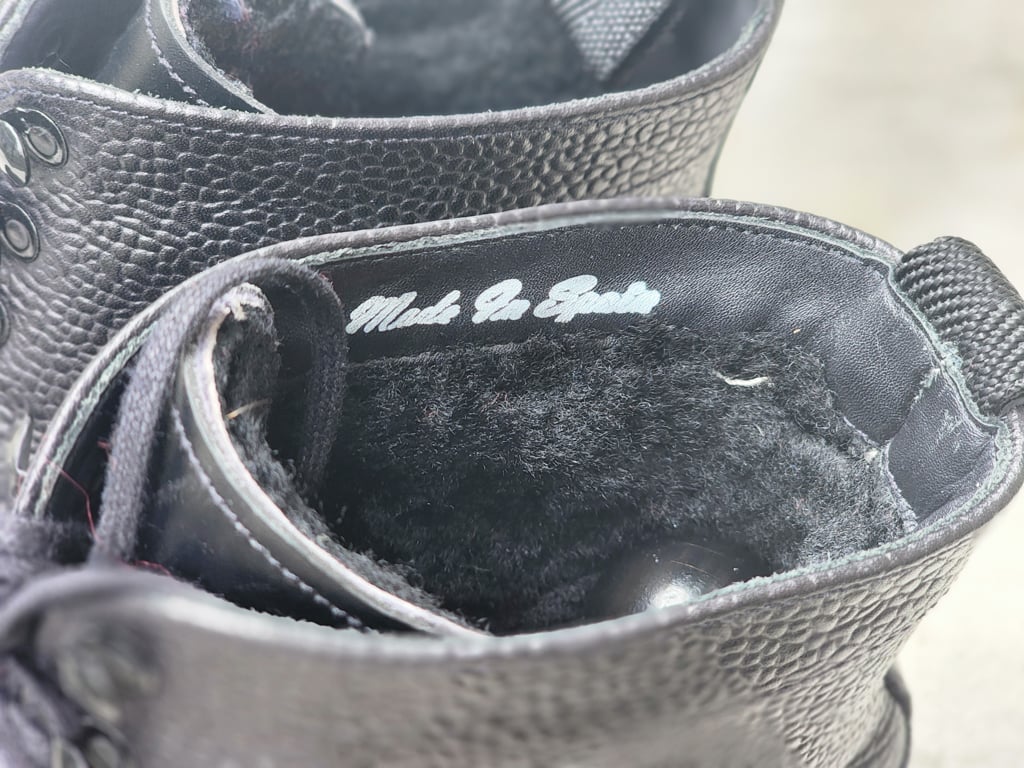 J.FitzPatrick / Apron Derby Boots (Shearling Lined) image 1