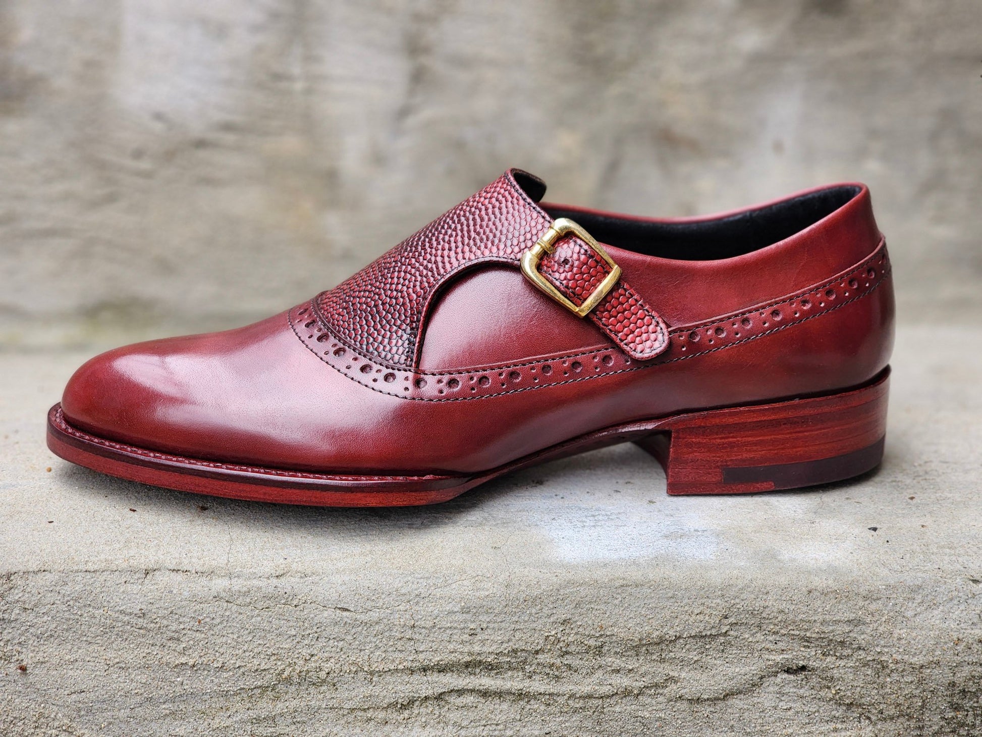 The Last Shoemaker / Berry Monkstrap image 1