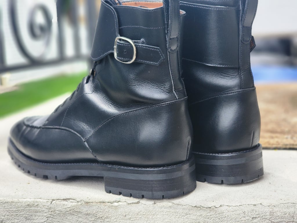 J.FitzPatrick / Black Strap Boots image 6