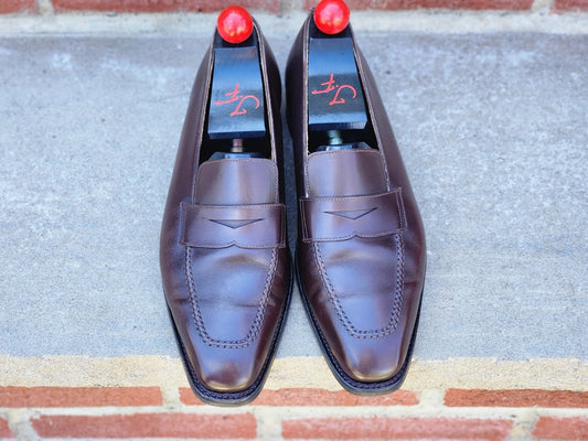 J.FitzPatrick / Brown Penny Loafers image 1