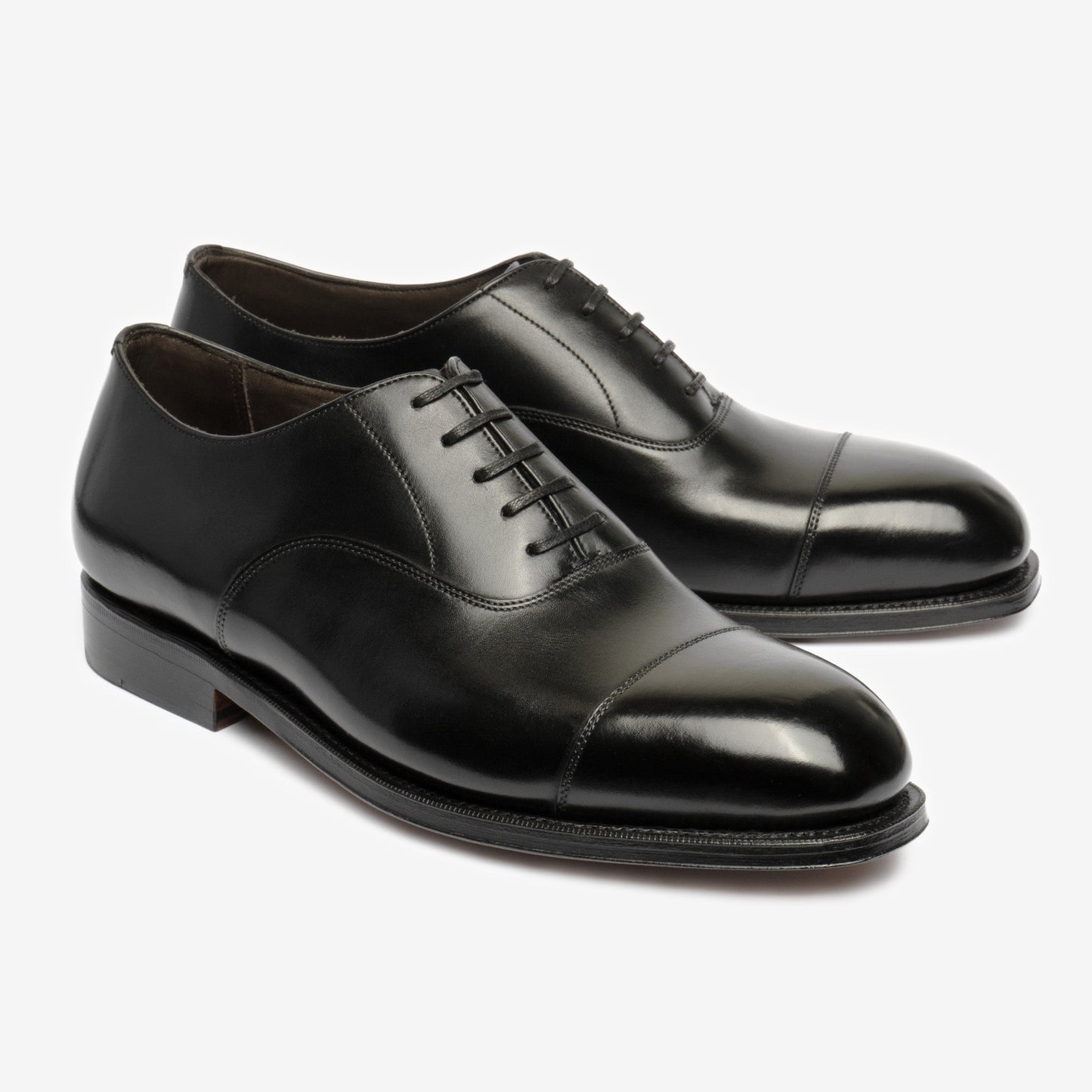 Straight Tip Oxford - Black - Char Last - MTO