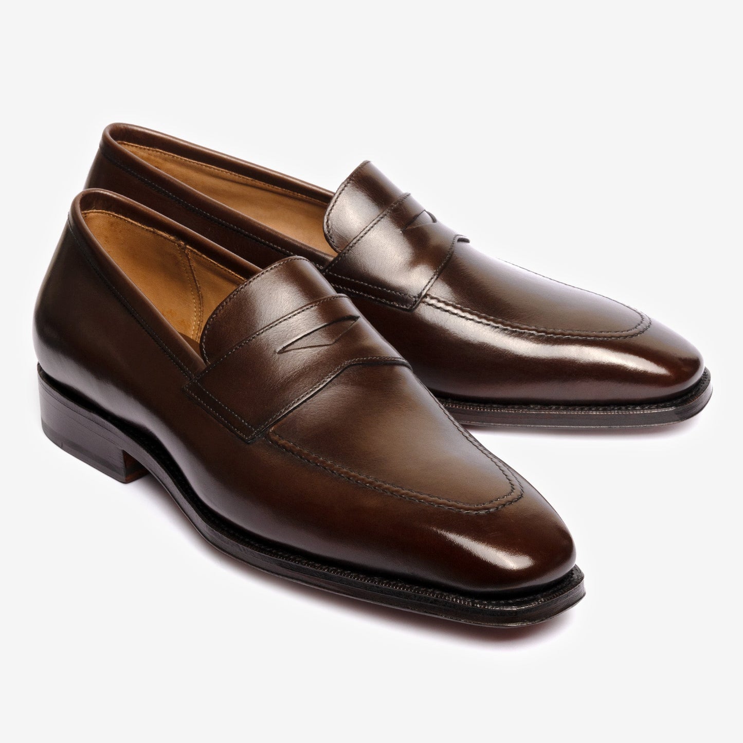 Penny Loafer - Bitter Choco  - Deer Last - MTO