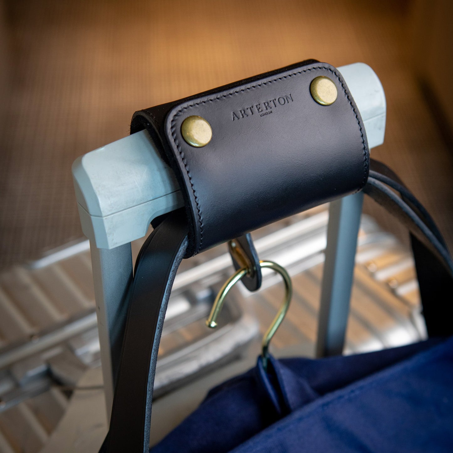 Bridle Leather Luggage Attachment