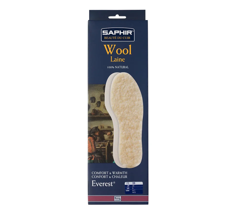 Saphir Beauté du Cuir Everest Wool Insoles (DS)