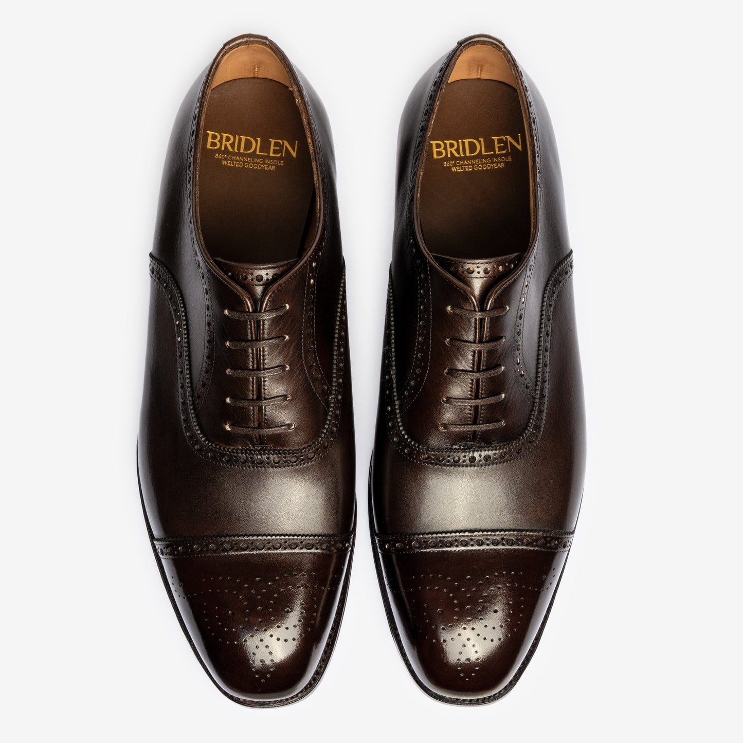 Semi Brogue Oxford - Bitter Choco - Char Last - MTO