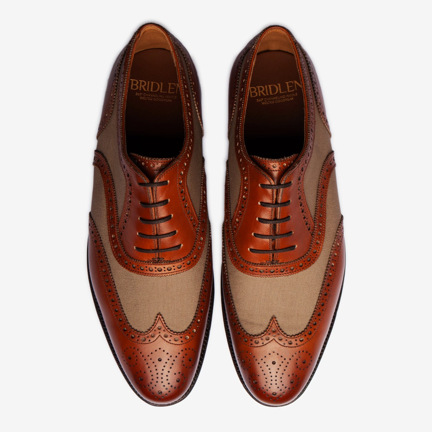 Spectator Oxford - Tan - Zip Last - MTO