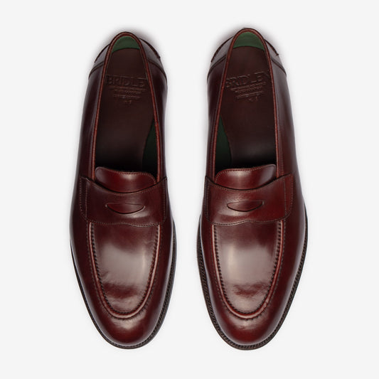 Penny Loafer II - Bordo Shell Cordovan - Rufer Last - Founders 25