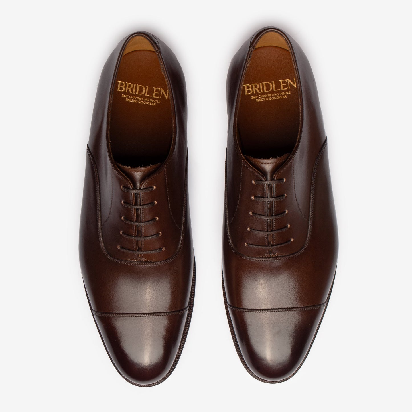 Straight Tip Oxford - Bitter Choco - Zip Last - MTO