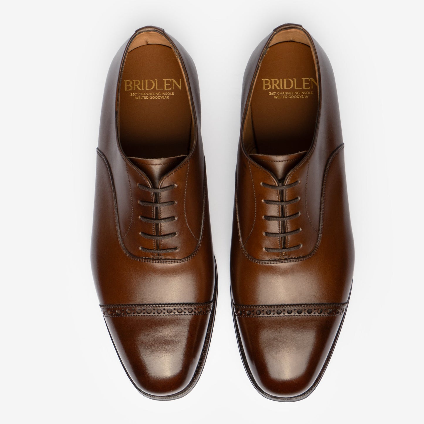 Punch Cap Oxford - Brown - Char Last - MTO
