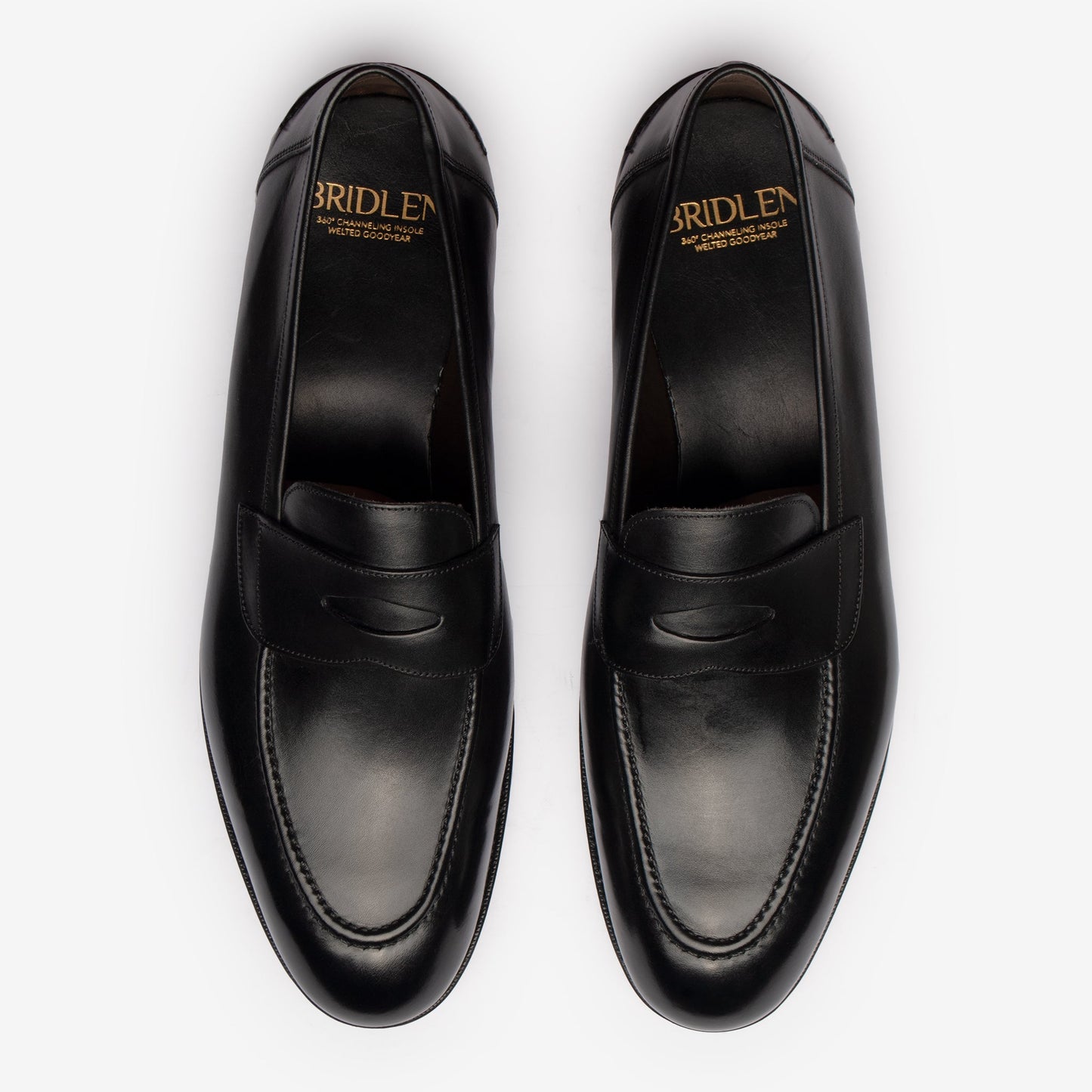 Penny Loafer II - Black - Rufer Last - MTO