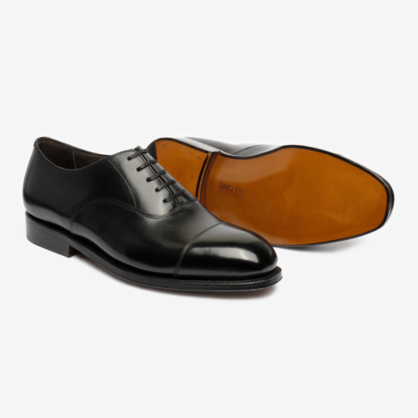 Straight Tip Oxford - Black - Char Last - MTO