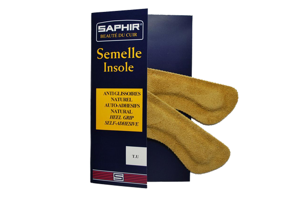 Saphir Suede Heel Grips - Natural - The Shoe Snob