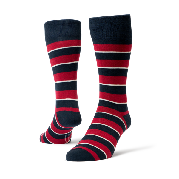 Corgi Regimental Striped Socks - Queen's Dragoon Guards - The Shoe Snob