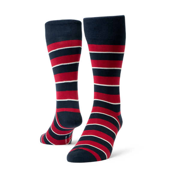 Corgi Regimental Striped Socks - Queen's Dragoon Guards - The Shoe Snob