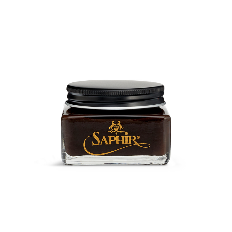 05 Dark Brown - Saphir Médaille d'Or Pommadier Cream Shoe Polish 75ml - The Shoe Snob