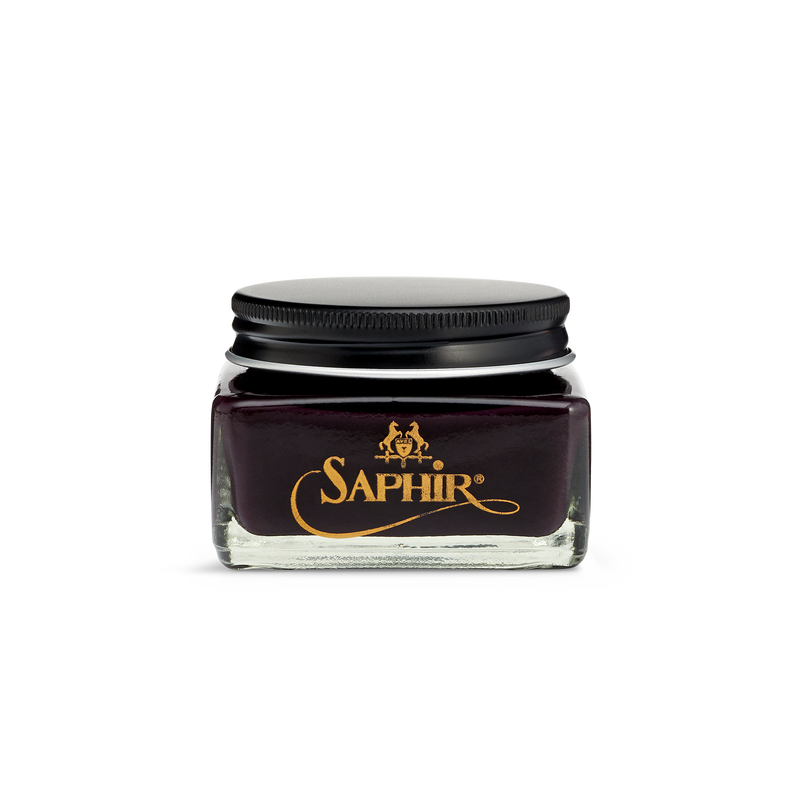 08 Burgundy - Saphir Médaille d'Or Pommadier Cream Shoe Polish 75ml - The Shoe Snob