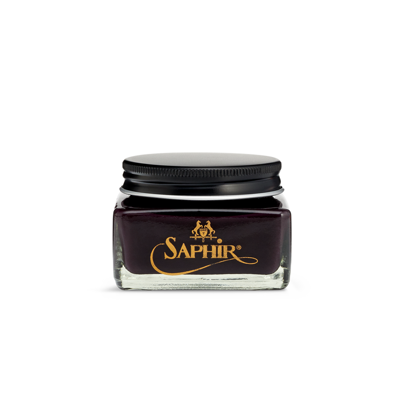 08 Burgundy - Saphir Médaille d'Or Pommadier Cream Shoe Polish 75ml - The Shoe Snob