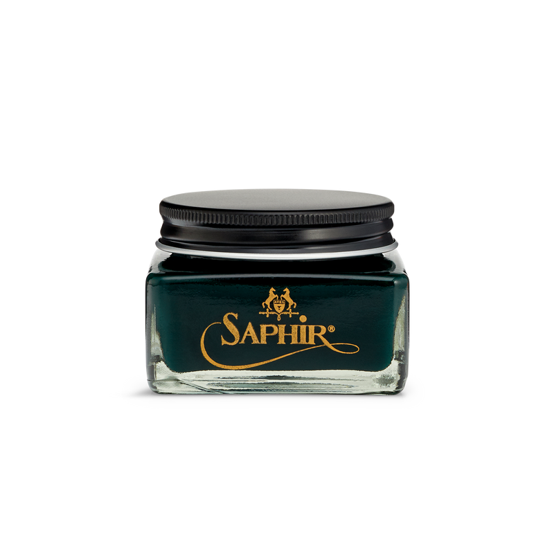 20 Dark Green Saphir Medaille d Or Pommadier Cream Shoe Polish 75ml