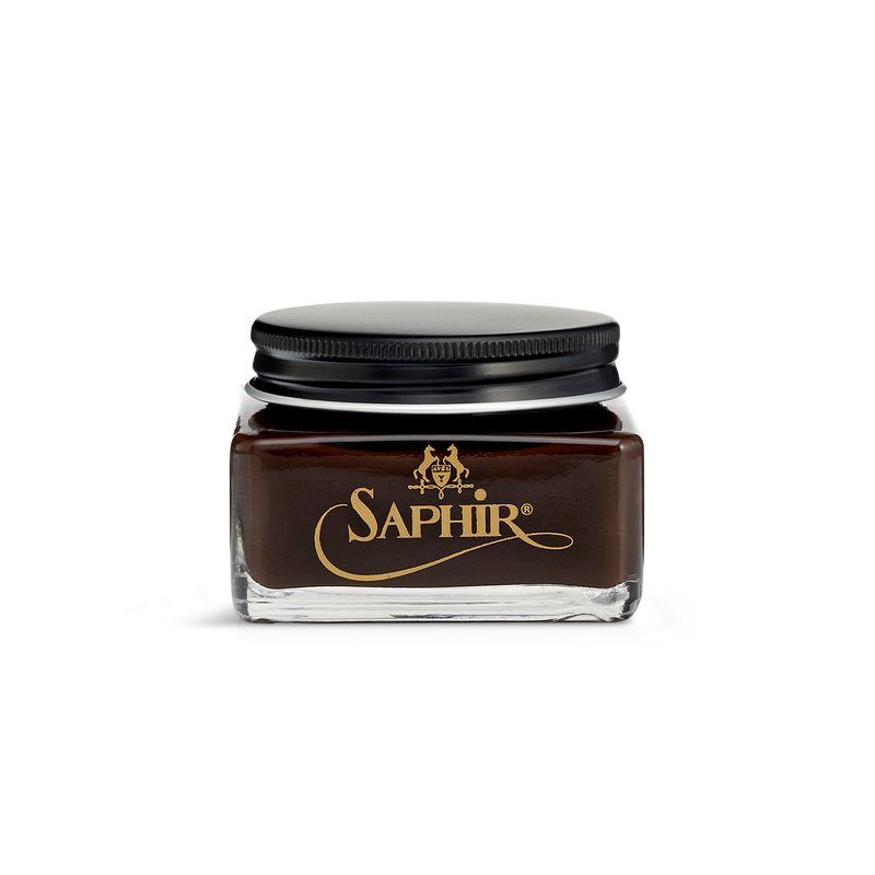 34 Tobacco Brown - Saphir Médaille d'Or Pommadier Cream Shoe Polish 75ml - The Shoe Snob