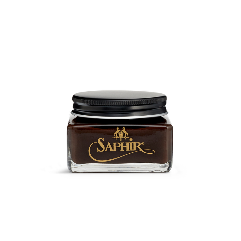 34 Tobacco Brown - Saphir Médaille d'Or Pommadier Cream Shoe Polish 75ml - The Shoe Snob