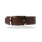 Leather Belt Reversible - Black Calf/Brown Calf - The Shoe Snob