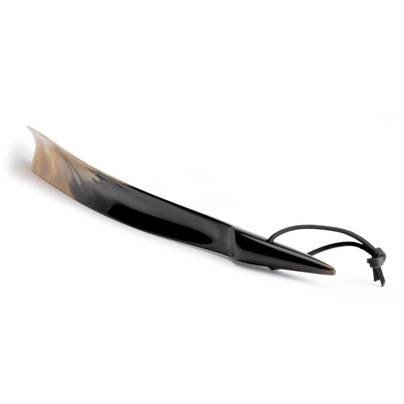 Abbeyhorn Long Tip End Horn Shoehorn - 610mm (24") - The Shoe Snob
