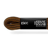 3 Pairs - 150cm Round Boot Laces - Brown/Black - The Shoe Snob