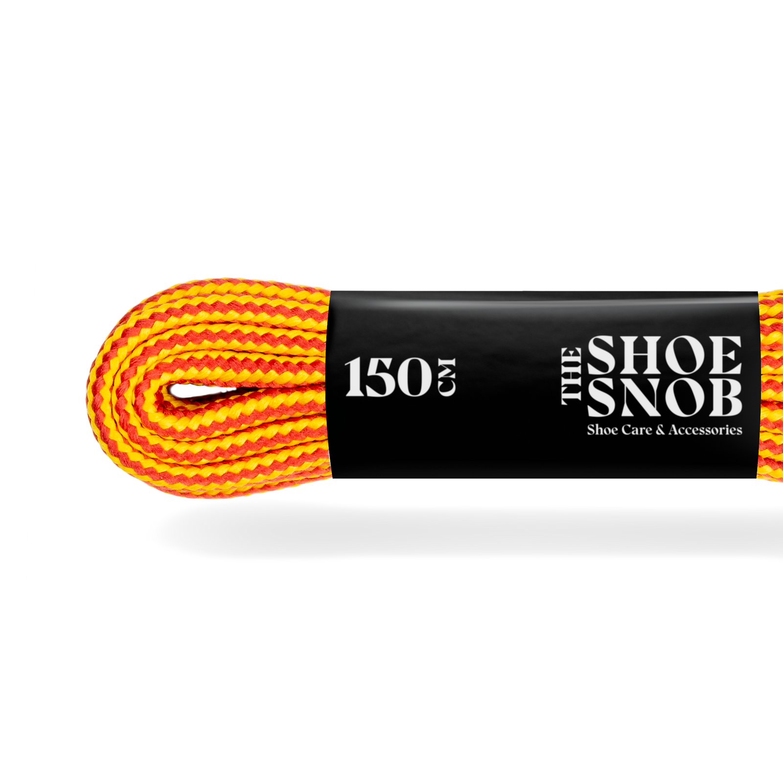 150cm Round Boot Laces Yellow Red The Shoe Snob