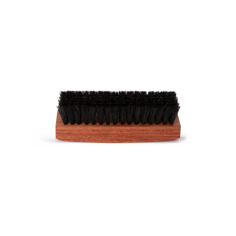 Saphir Medaille D'or Boar Bristle Shoe Brush - Black - The Shoe Snob