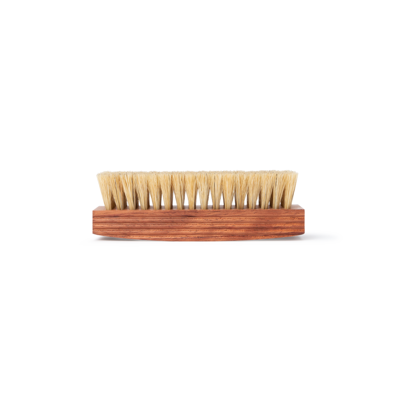 Saphir Medaille D'or Boar Bristle Shoe Brush - Natural - The Shoe Snob