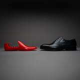 Red Plastic Travel Shoe Trees - The Shoe Snob