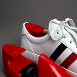 Red Plastic Travel Shoe Trees - The Shoe Snob