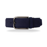 Suede Belt - Blue Suede - The Shoe Snob