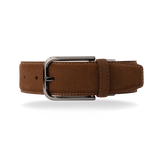 Suede Belt - Tan Suede - The Shoe Snob